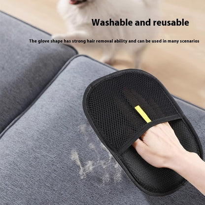 Pet Hair Remover Mitt - Pet Hair Remover Glove For Dogs, Cats, Rabbits With Long, Short, Curly Hair